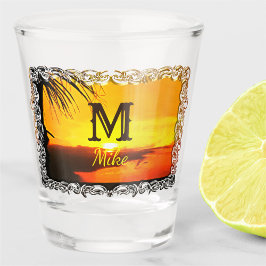 Copo De Shot Malecon Sunset 2441