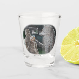 Copo De Shot Mamãe Werewolf Bebendo Beer Fantasy Shot Glass