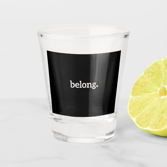 Copo De Shot Mapa do Estado do Colorado Belong (Frente)