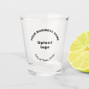 Copo De Shot Marca comercial em vidro hot