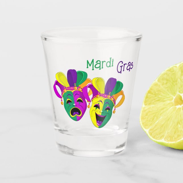 Copo De Shot Mardi Gras (Frente)