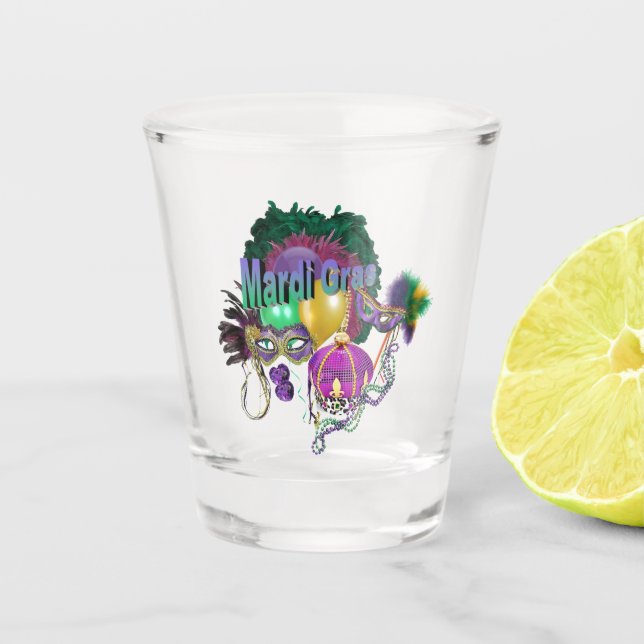 Copo De Shot Mardi Gras (Frente)