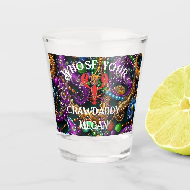 Copo De Shot Mardi Gras Crawdaddy (Frente)