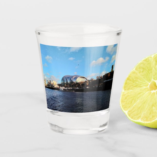 Copo De Shot Margem do rio (Frente)
