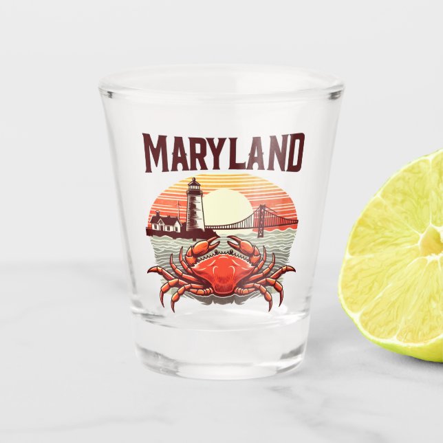Copo De Shot Maryland (Frente)