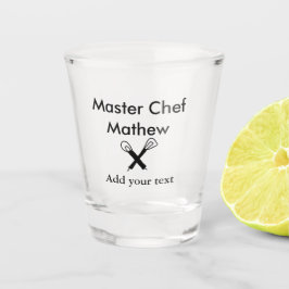 Copo De Shot Master chef cozinha padaria cozinheira adiciona te