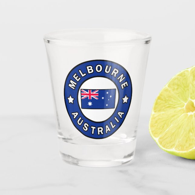 Copo De Shot Melbourne Austrália (Frente)