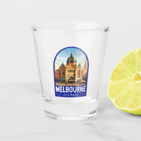 Melbourne Austrália Viagem Art Vintage