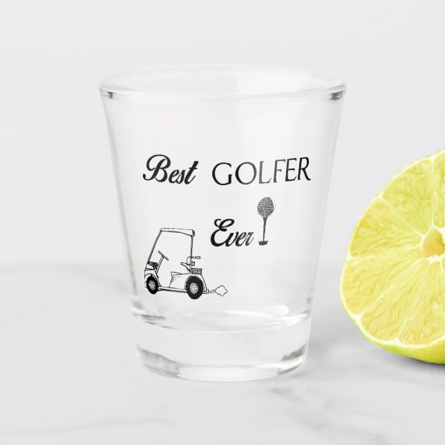 Copo De Shot Melhor Golfista (Frente)