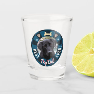 Copo De Shot Melhor Pai De Cão Nunca