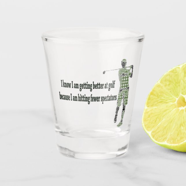 Copo De Shot Melhorando no Golf (Frente)