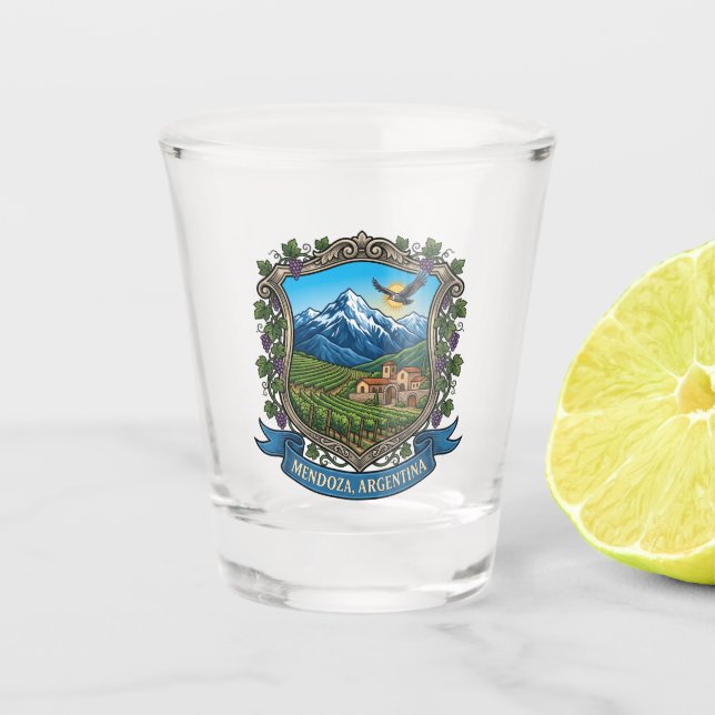 Copo De Shot Mendoza Argentina (Frente)