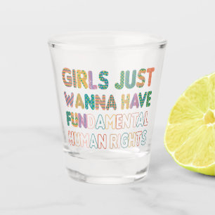 Copo De Shot Meninas Só Querem Ter Direitos Humanos Fundamentai