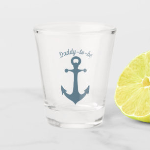 Copo De Shot Mensagem Personalizada de Âncora de Entrega Náutic