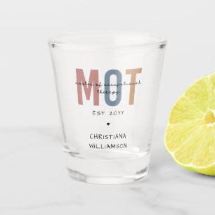 Copo De Shot Mestre Personalizado Da Mt Da Terapêutica Ocupacio