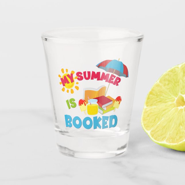 Copo De Shot Meu Verão Está Reservado (Frente)