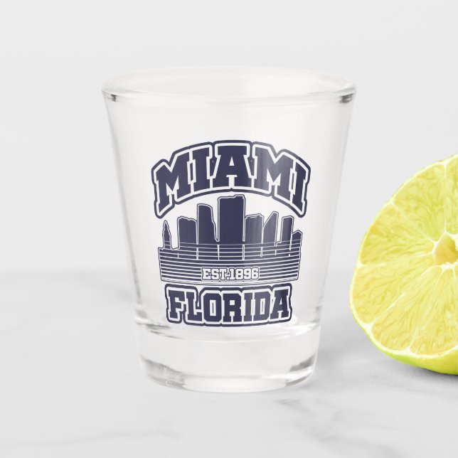 Copo De Shot Miami, Flórida (Frente)