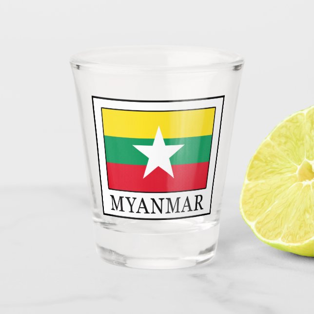 Copo De Shot Mianmar (Frente)
