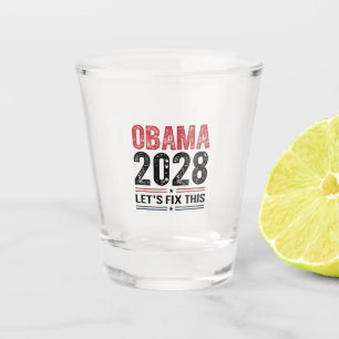 Copo De Shot Michelle Obama para o Presidente Obama 2028