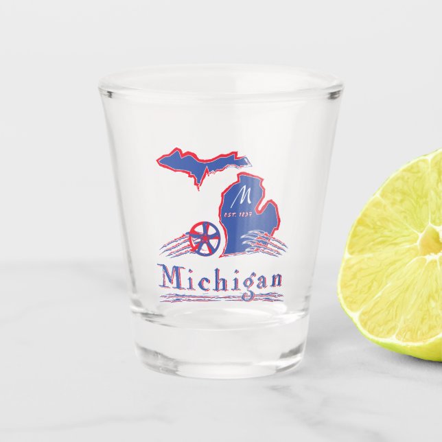 Copo De Shot Michigan Shot Glass (Frente)