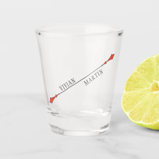 Copo De Shot Midnight Autumn Wedding