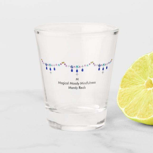 Copo De Shot Mikitiez magic wish holiday christmas luxury (Frente)