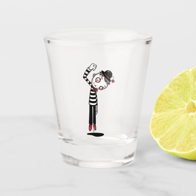 Copo De Shot Mime Mais Besta Nunca (Frente)