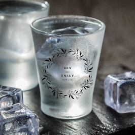 Copo De Shot Mínimo de desenho de linha personalizado