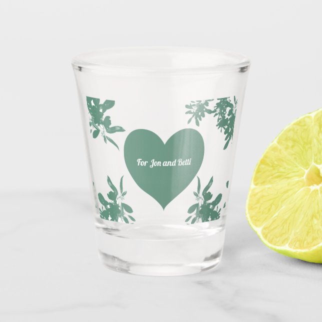 Copo De Shot Mint Green Ivy (Frente)