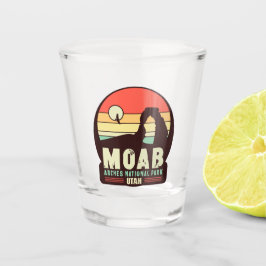 Copo De Shot Moab Utah Vintage Desert Sunset Retro Souvenir 60s