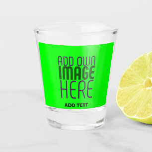 COPO DE SHOT MODELO DE TEXTO DE IMAGEM VERDE NEON EDITÁVEL MODE