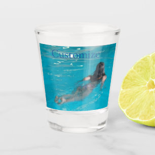 Copo De Shot Modelo feminino de natação Thunder_Cove