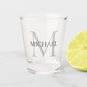Copo De Shot Monograma e Nome Personalizados