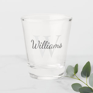 Copo De Shot Monograma e Nome Personalizados