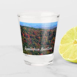 Copo De Shot Montanhas Appalachian em queda