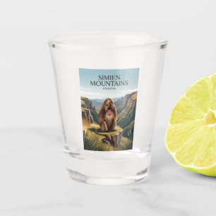 Copo De Shot Montanhas Simien Etiópia