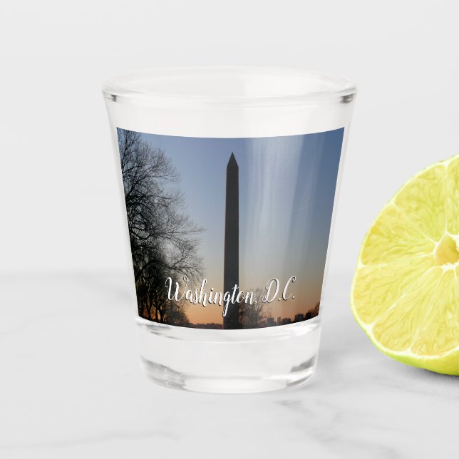 Copo De Shot Monumento a Washington no Sunset (Frente)