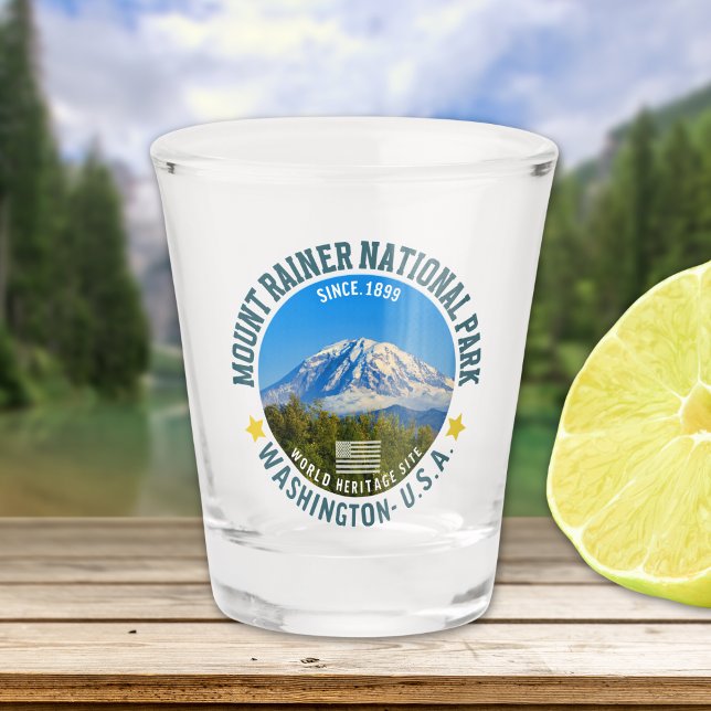 Copo De Shot Mount Rainier National Park – Adventure (Criador carregado)