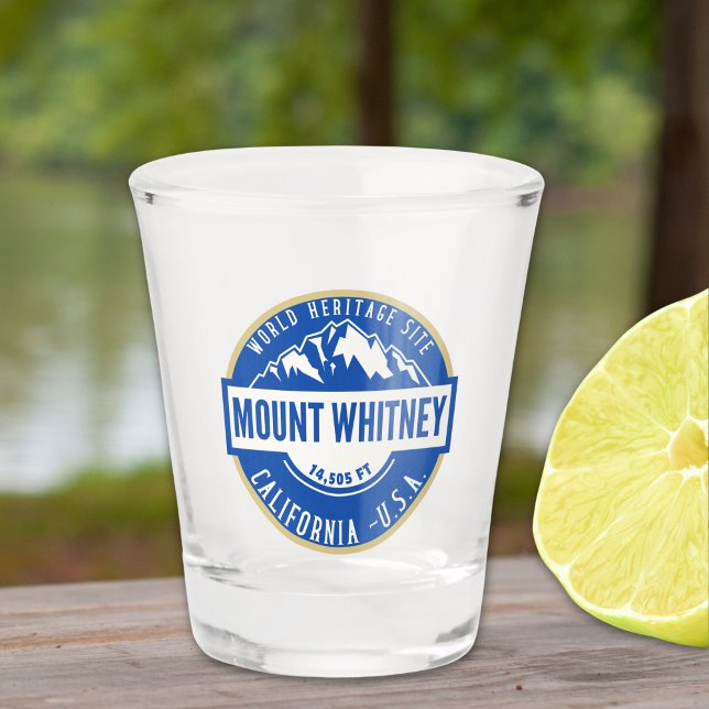Copo De Shot Mount Whitney: California's Sierra Crest (Criador carregado)