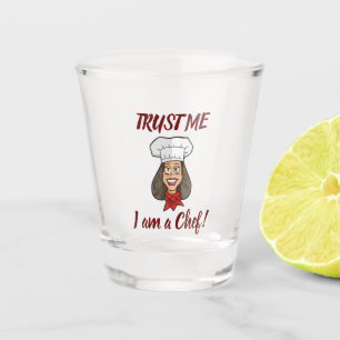 Copo De Shot Mulher Chef