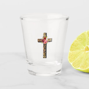 Copo De Shot Mulheres Novo Estilo Christian Cross Inspirational