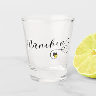 Copo De Shot München Munique Heart Mug, Baviera
