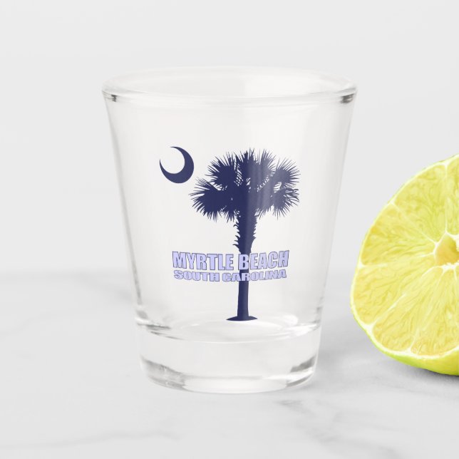 Copo De Shot Myrtle Beach SC (P&C) (Frente)
