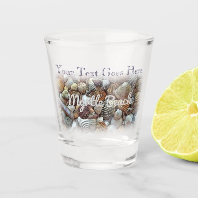 Copo De Shot Myrtle Beach Shot Glass Para Personalizar (Frente)