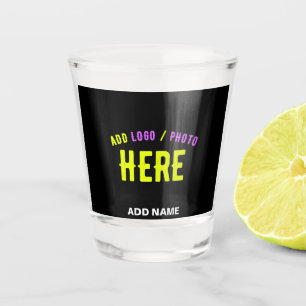 COPO DE SHOT NA MODA MODERNO PERSONALIZÁVEL NEGRO VERIFICADO CO