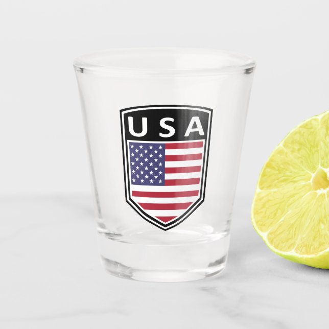 Copo De Shot Nacional - EUA (Frente)