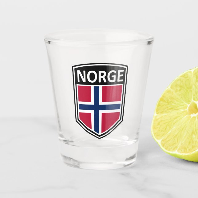 Copo De Shot Nacional - Norge (Frente)