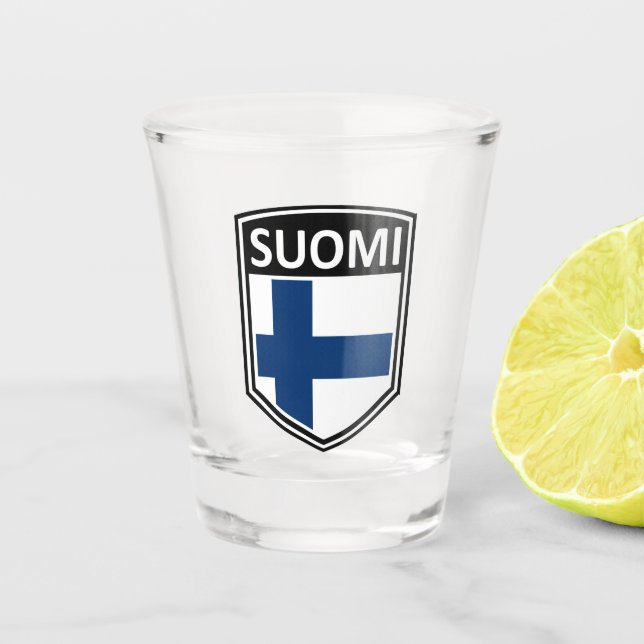 Copo De Shot Nacional - Suomi (Frente)