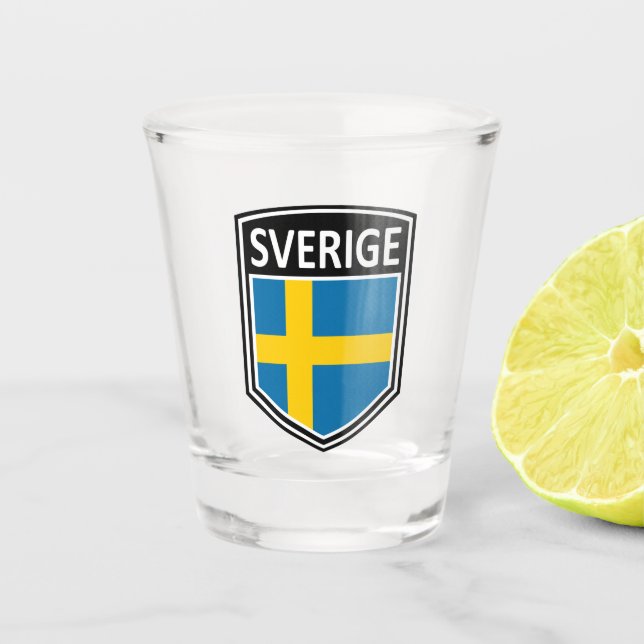 Copo De Shot Nacional - Sverige (Frente)