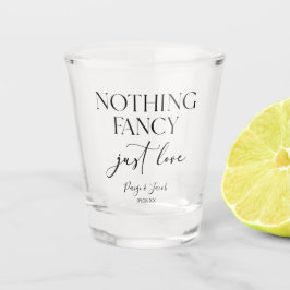Copo De Shot Nada Rico Apenas Ama Casamento Casual Minimalista